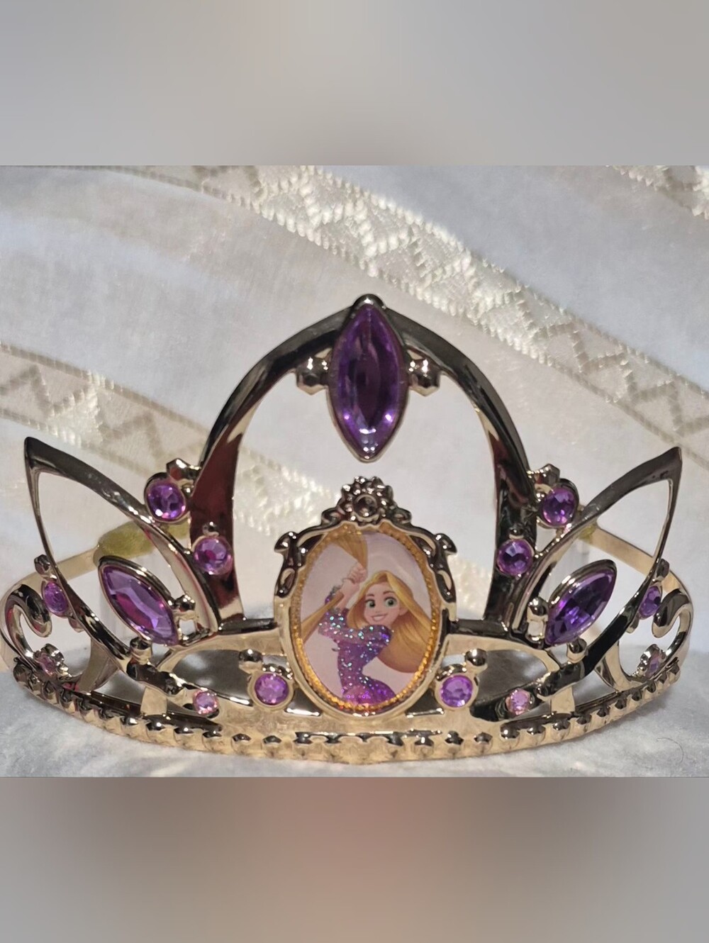 Rapunzel metal tiara from Tangled #princess #disney